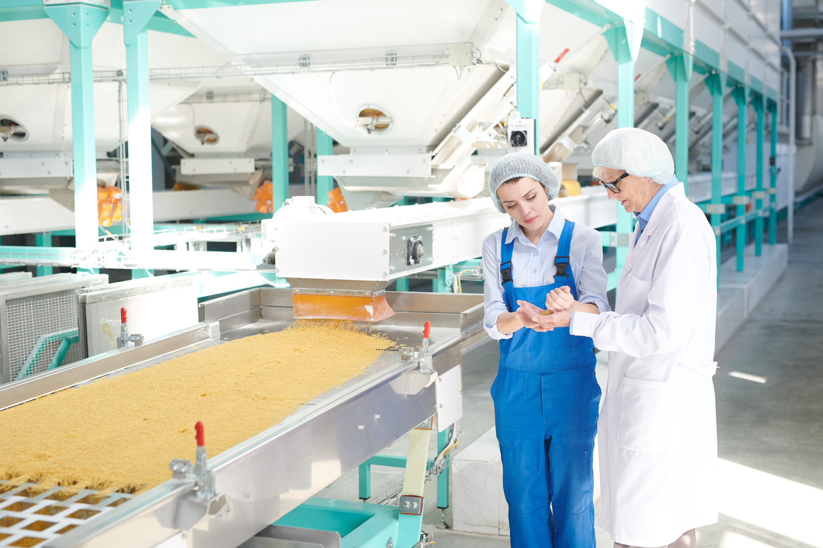 Production Inspection at Food Factory